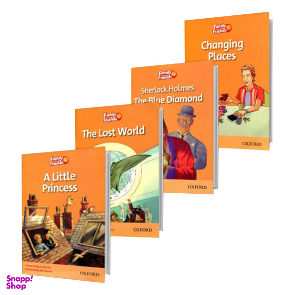 کتاب Family and Friends 4 اثر Sir Arthur Conan Doyle انتشارات OXFORD