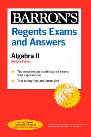 [EPUB] دانلود کتاب Regents Exams And Answers Algebra II Revised Edition, 2021