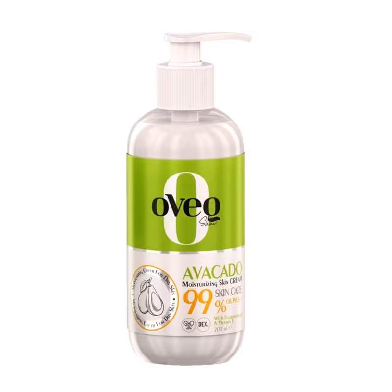 کرم مرطوب کننده و آبرسان مدل Avocado پمپی اوک شاین 400 میل