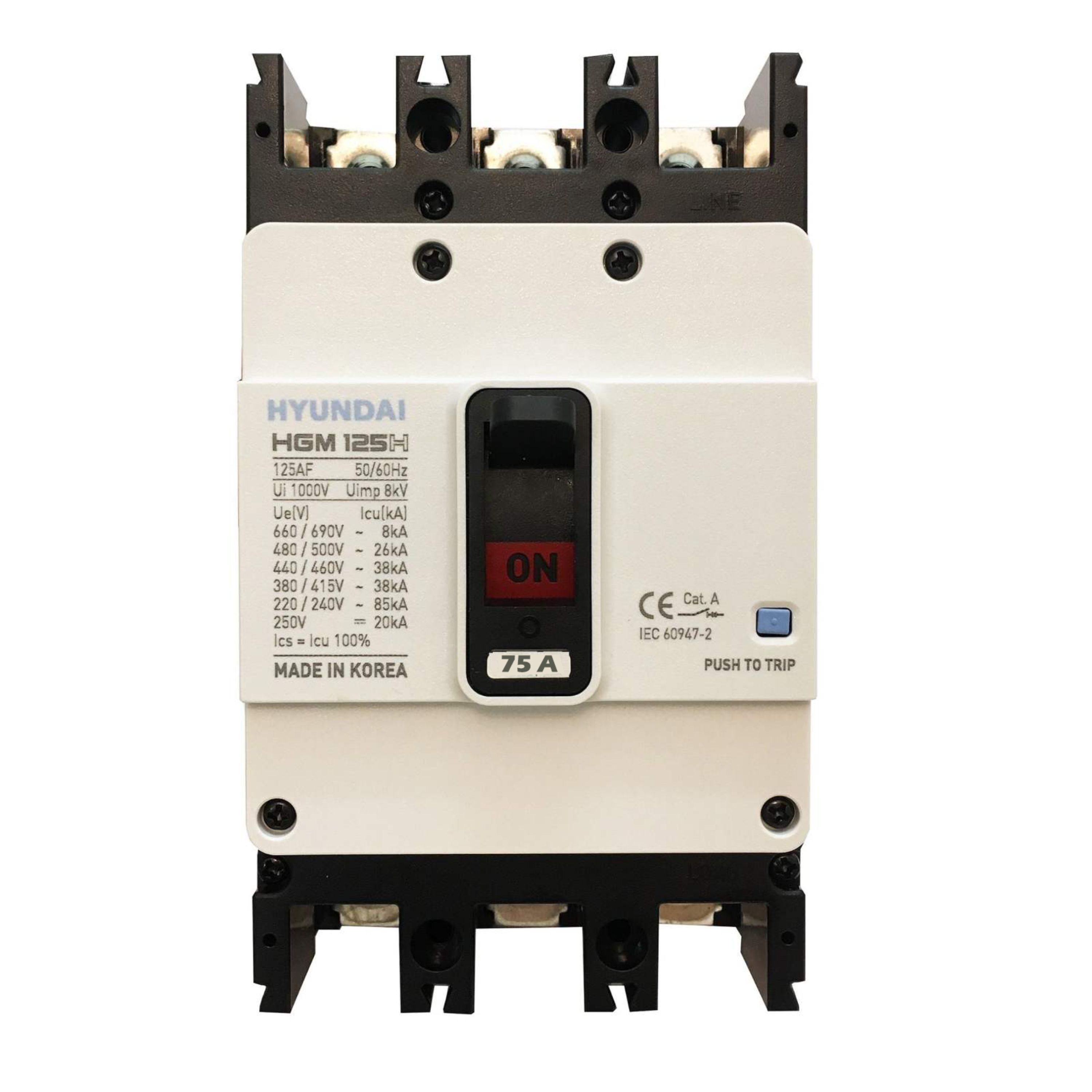 کلید اتوماتیک فیکس هیوندای 400  آمپر سه پل