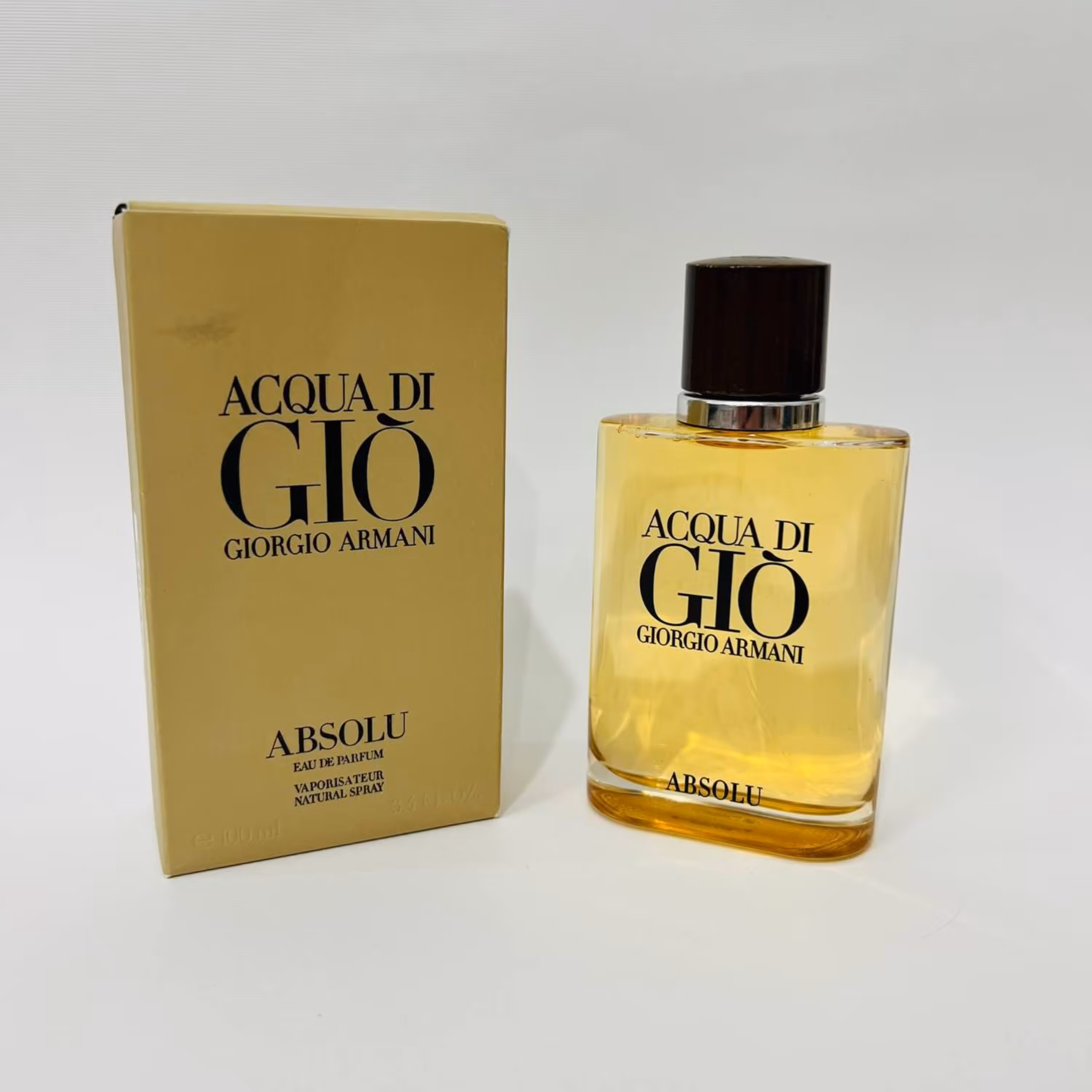 تستر ادوپرفیوم مردانه جورجیو آرمانی ابسولوت مدل Aqua Di Gio Absolu حجم 125 میلی 