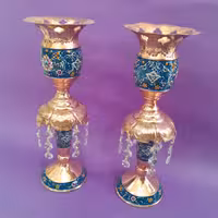 شمعدان طرح لاله جنس مس کار پرداز 