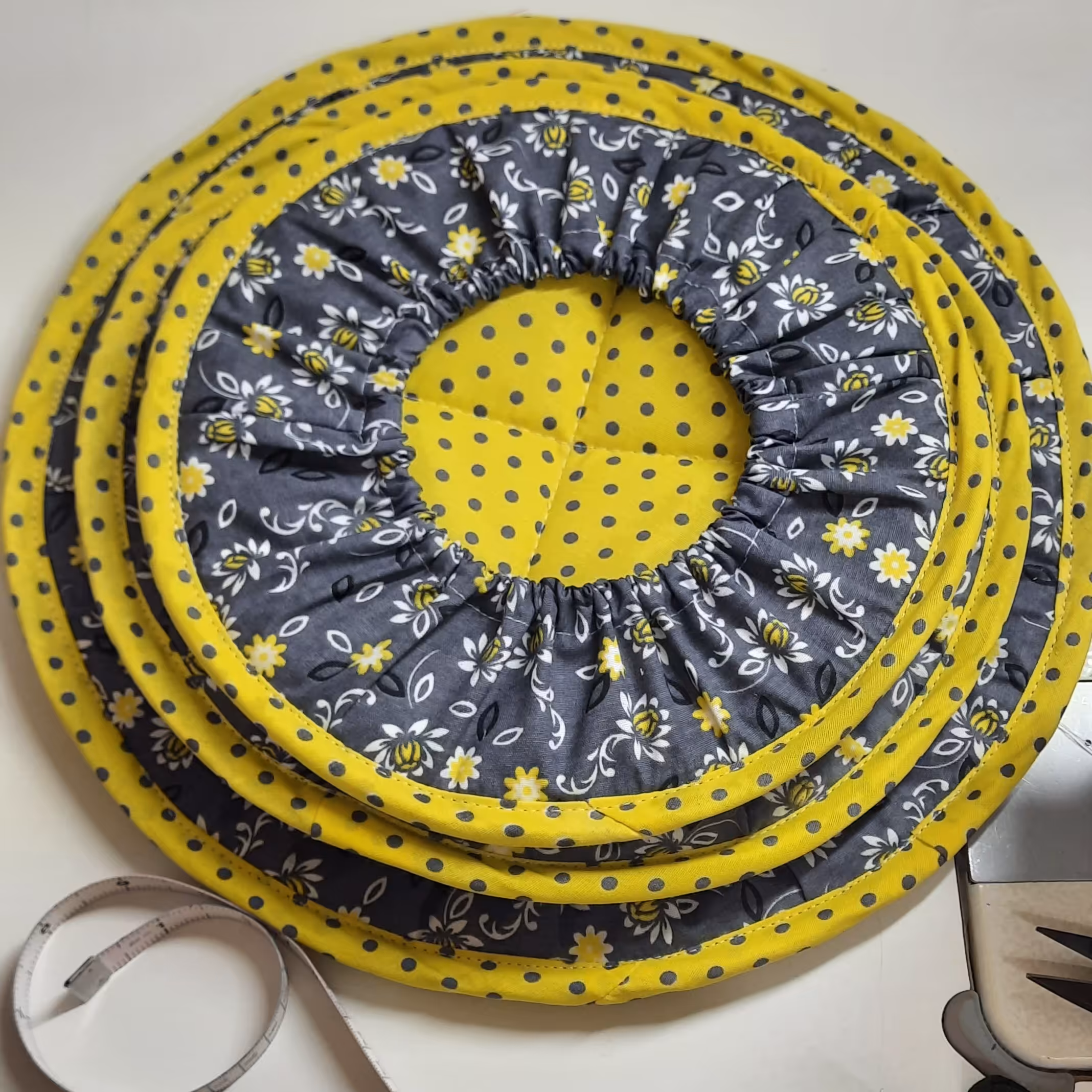 دمکنی دور کش تترون نخ سه سایز 25-350-35 با پشم شیشه مرغوب 