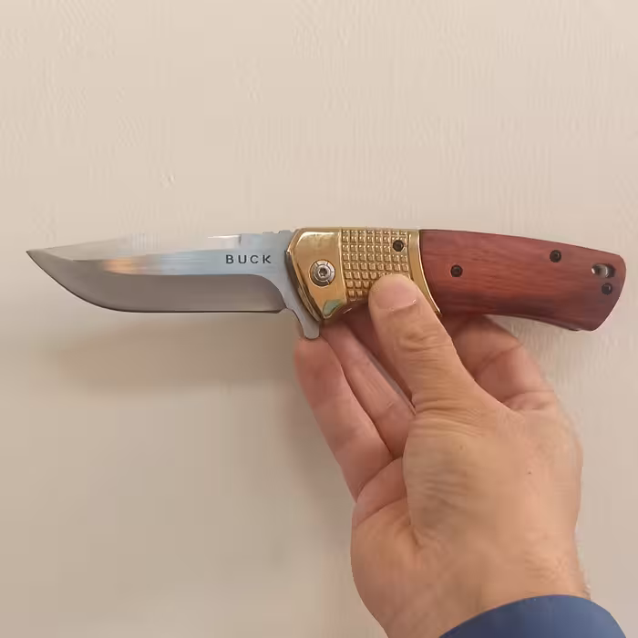 چاقوی جیبی باک طلایی.چاقو جیبی خارجی