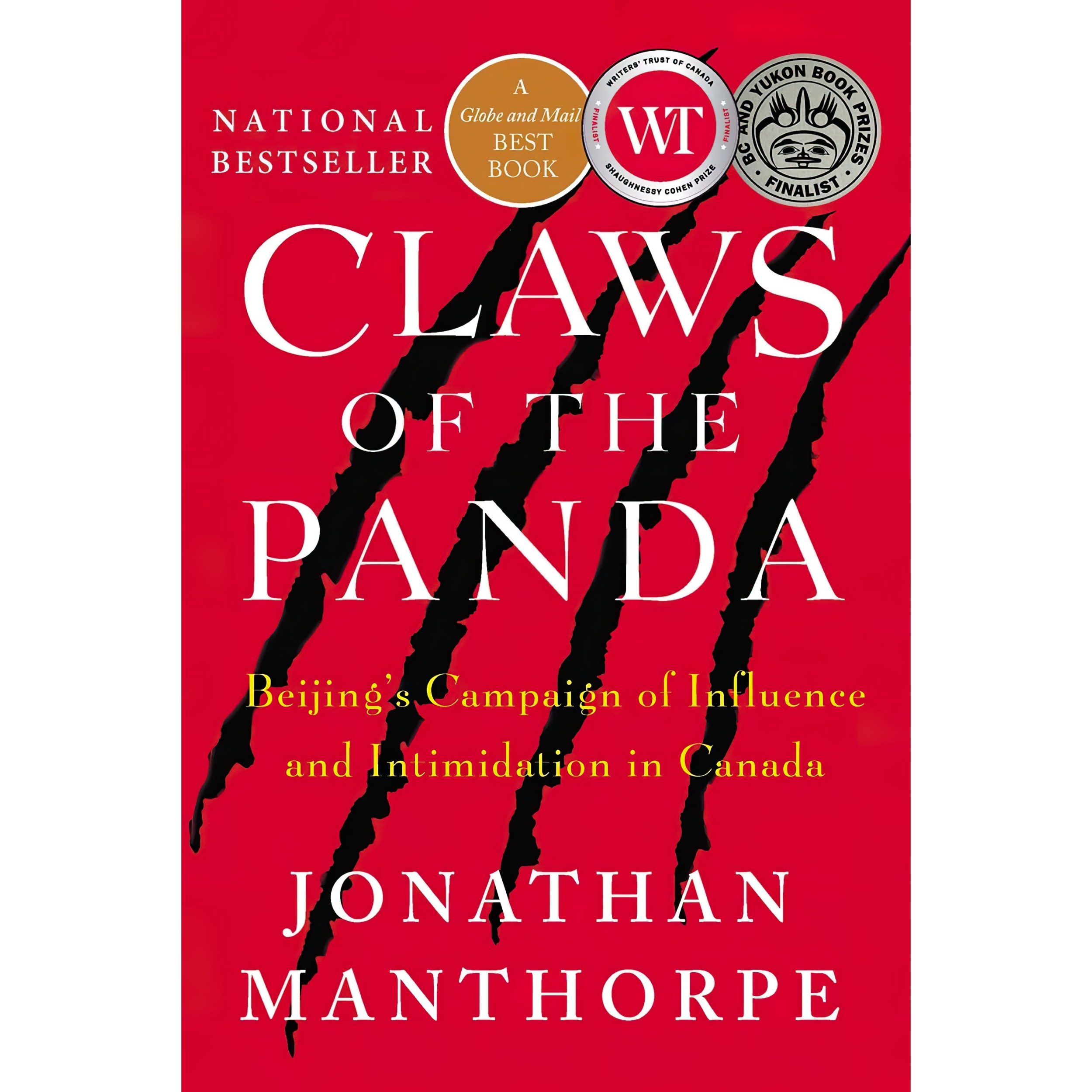 کتاب زبان اصلی Claws of the Panda اثر Jonathan Manthorpe