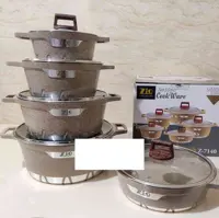 سرویس قابلمه زیو 7140 گرانیت زیو طرح آمبر Zio Z-7140