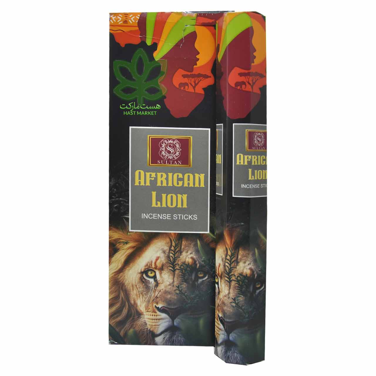 عود هندی شیر آفریقایی سلطان 20 عدد - sultan