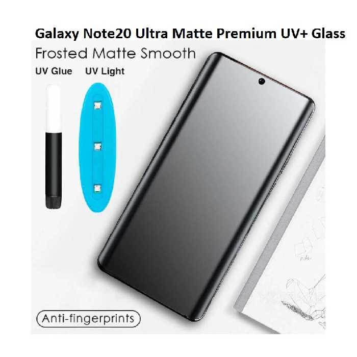 گلس خمیده مات Galaxy Note20 Ultra Premium Matte UV  Glass