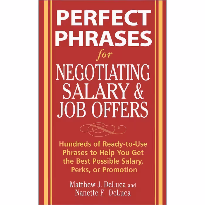 کتاب زبان اصلی Perfect Phrases for Negotiating Salary and Job Offers