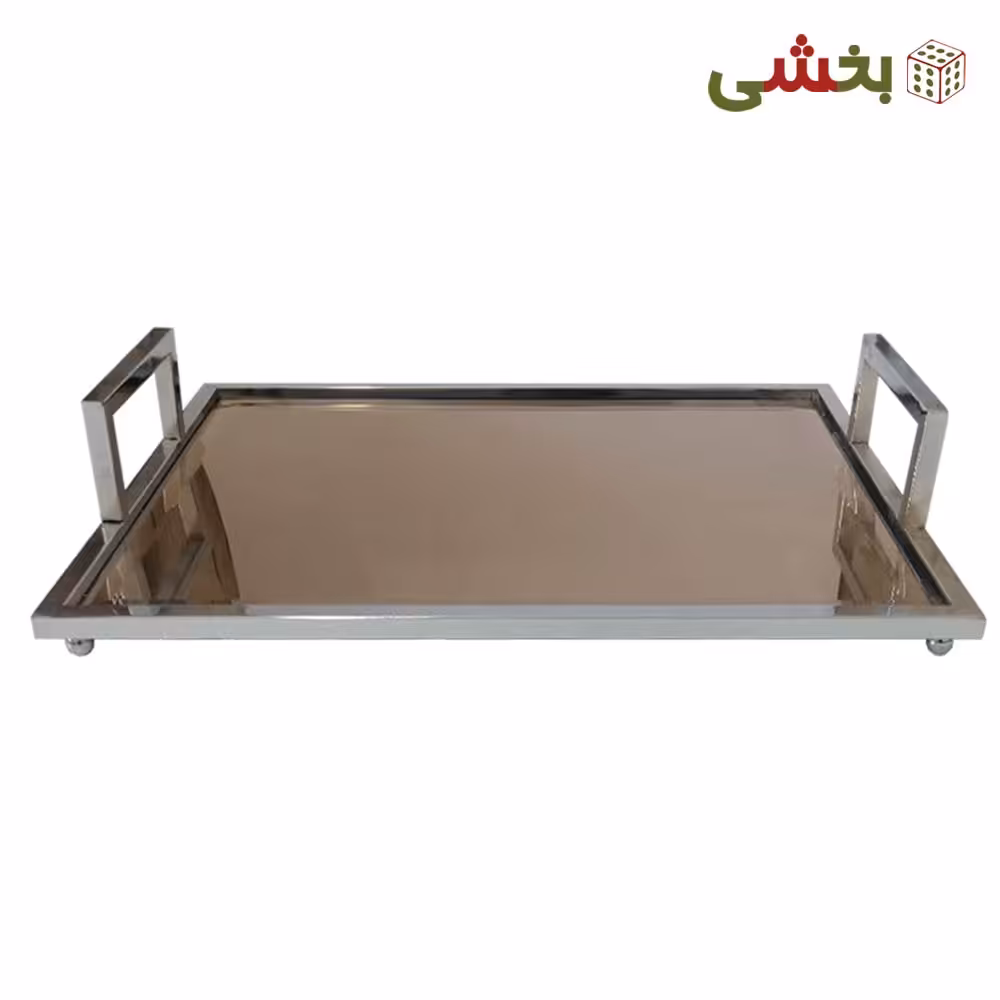 سینی آینه ای مدل مستطیل