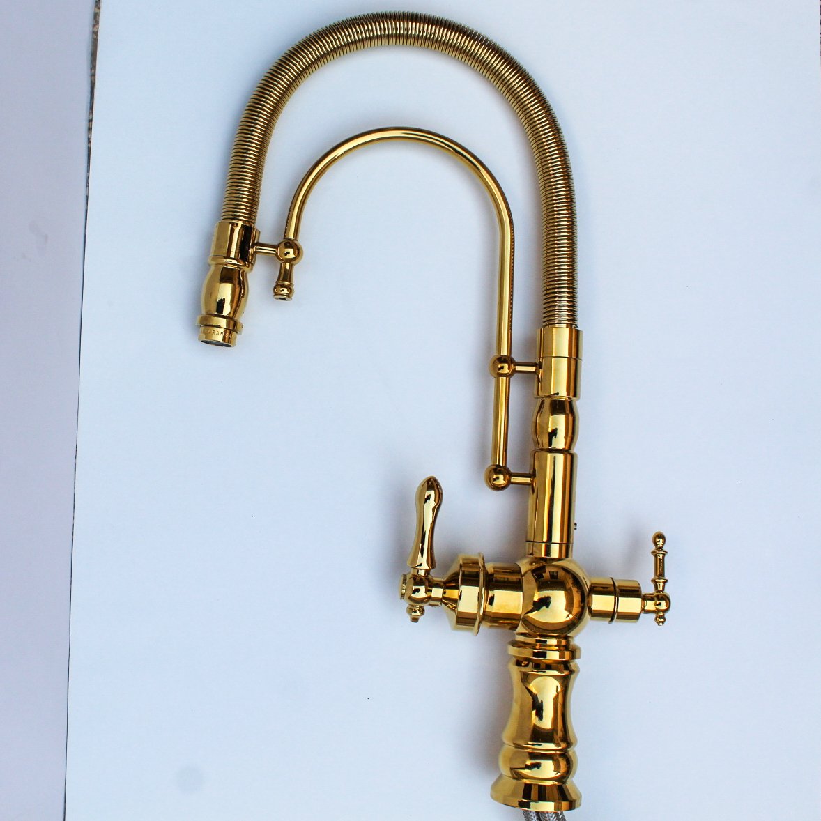 شیرظرفشویی طلایی دومنظوره مدل ادرینا