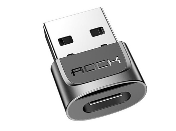 مبدل تایپ سی به یو اس بی راک Rock RCB0610 Type-C to USB AM Adapter