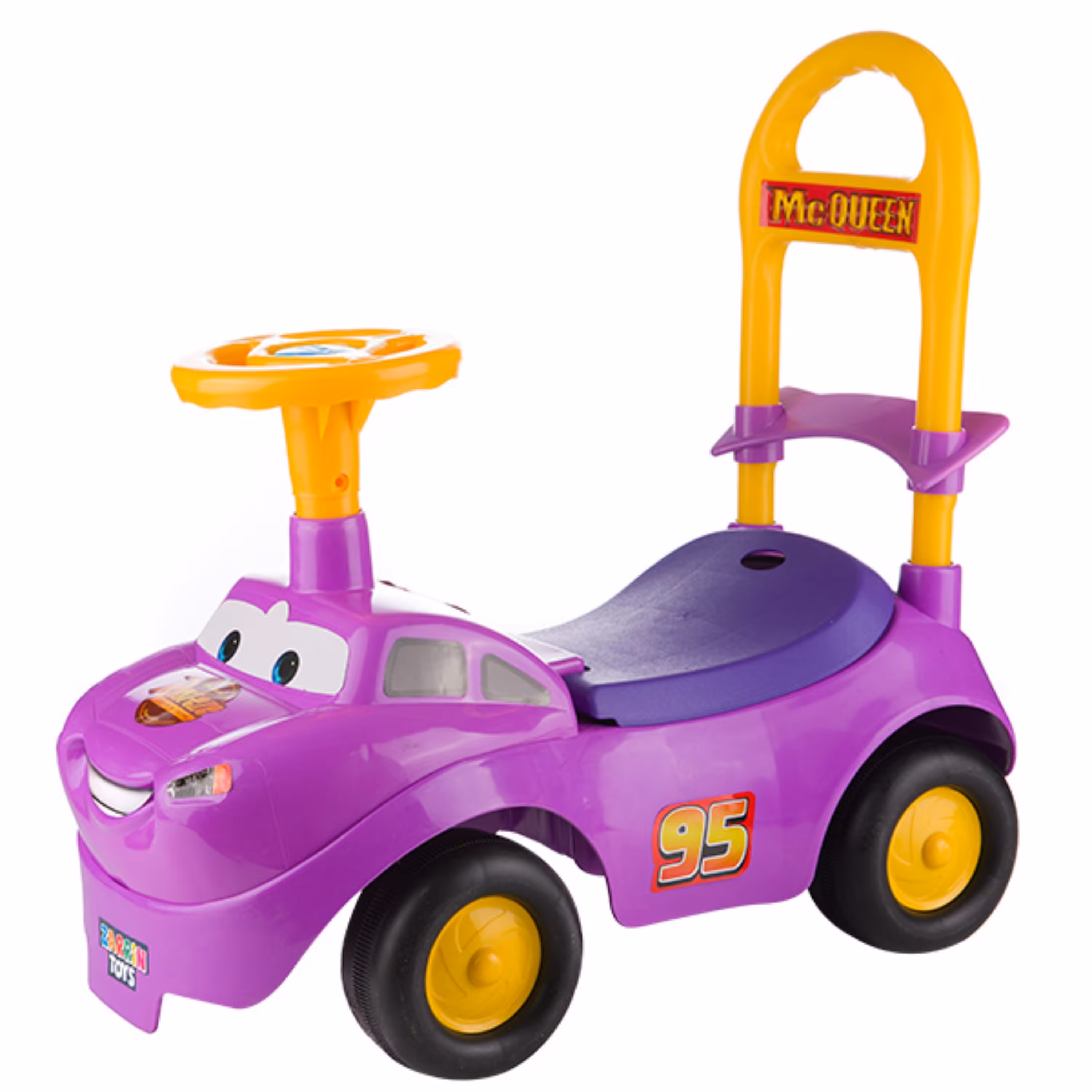 ماشین اسباب بازی سواری مک کویین موزیکال برند زرین تویز (پس کرایه)