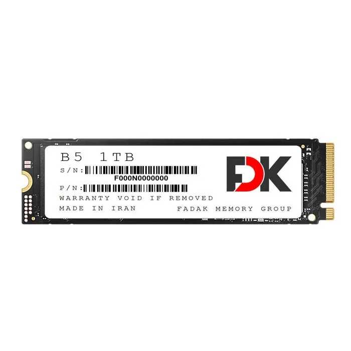قیمت و خرید هارد SSD یک ترابایت فدک FDK B5 M.2