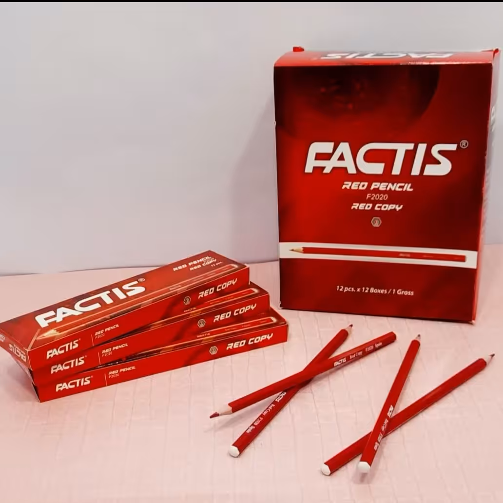 مداد قرمز برند فکتیس  کیفیت عالی 