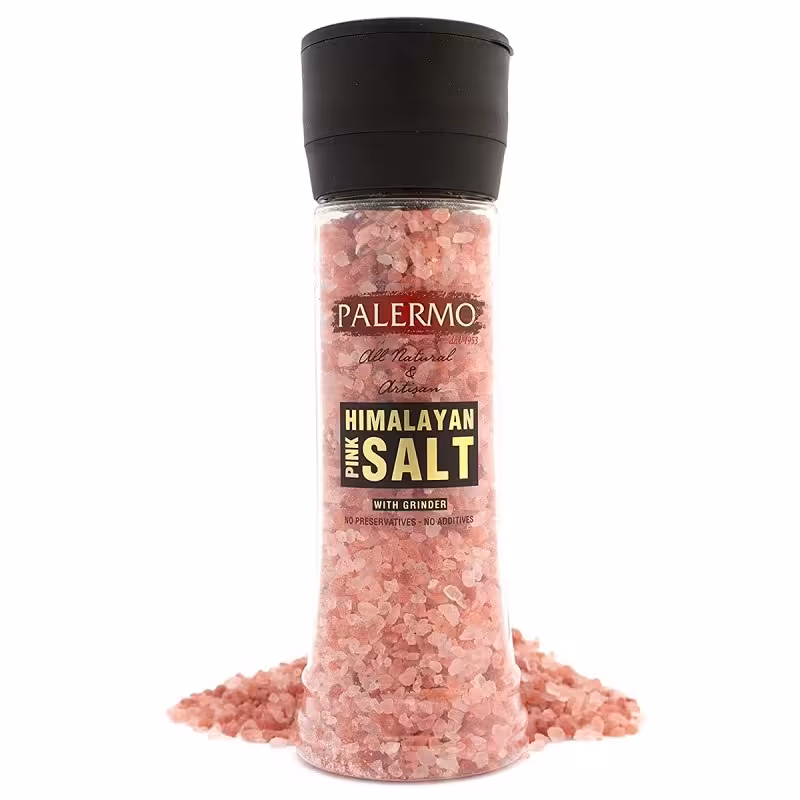 نمک صورتی هیمالیا320گرم (همراه با اسیاب)