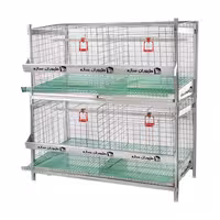 قفس مرغ تزئینی 2 طبقه  - ضمانت10ساله(ارسال رایگان)