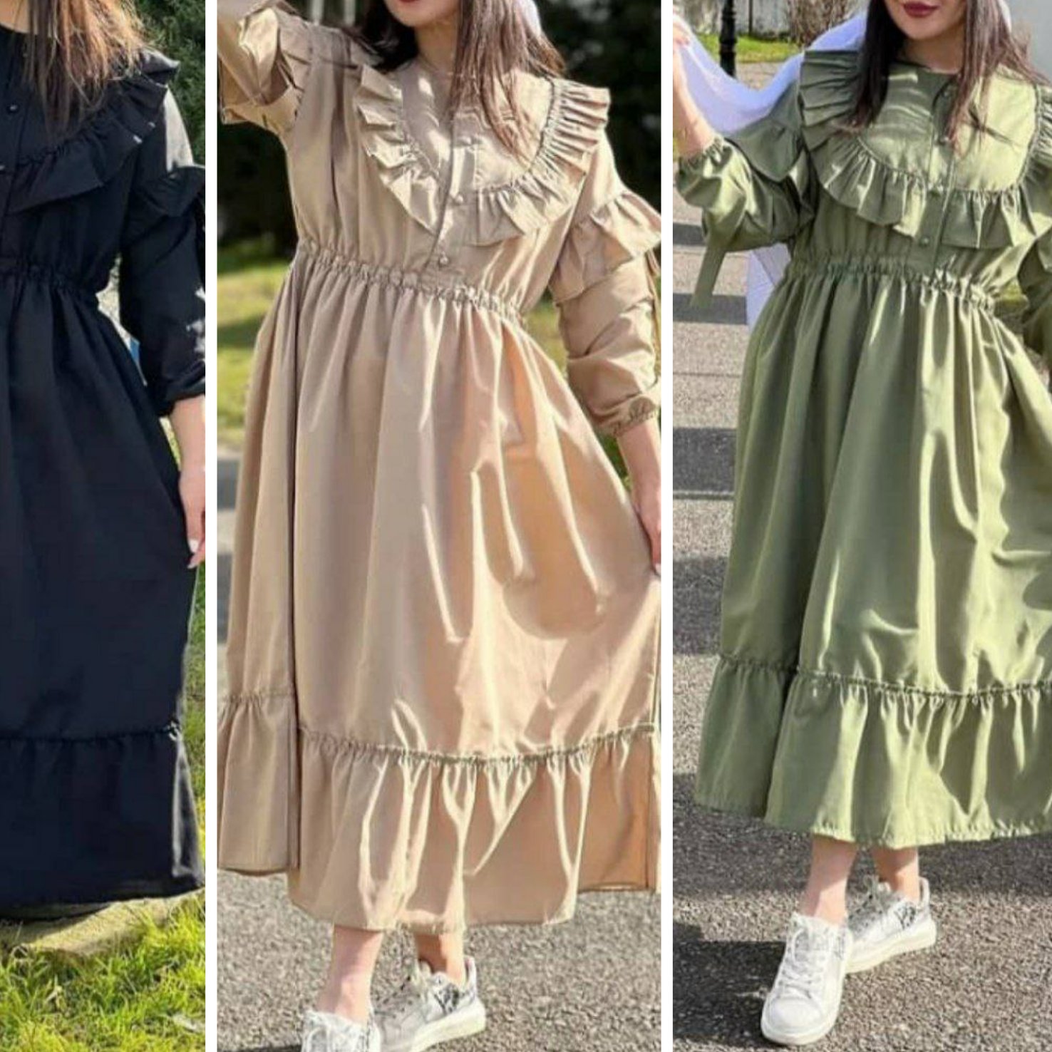 پیراهن چیندار عروسکی