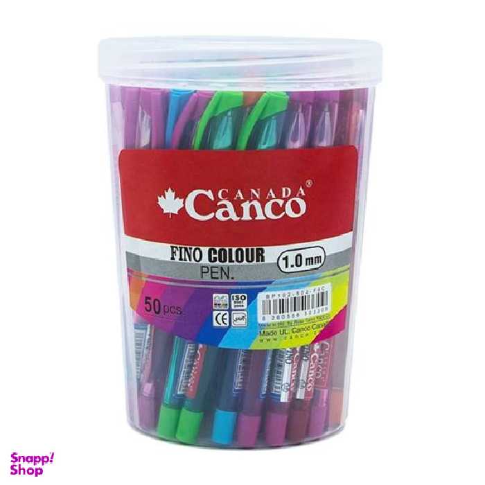 خودکار 8 رنگ کنکو مدل فینو بسته 50 عددی