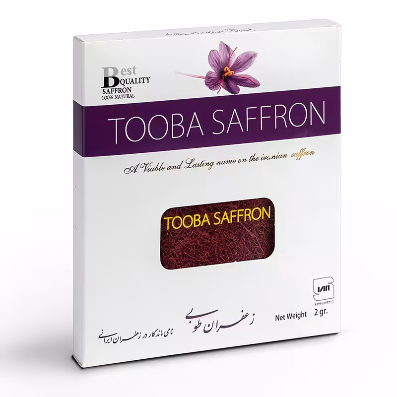 زعفران سرگل 2 گرمی جعبه ای طوبی