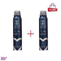 اسپری خوشبو کننده بدن مردانه دلوان (Delovan) مدل bleu de chanel حجم 200 میلی‌‌لیتر مجموعه 2 عددی