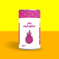 پودر میوه دراگون فروت 200 گرمی خالص برند پودرینو