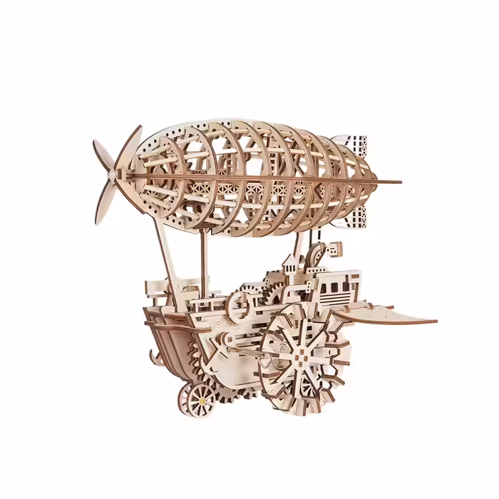 پازل چوبی مکانیکی ROKR طرح کشتی فضاییROKR Air Vehicle LK702