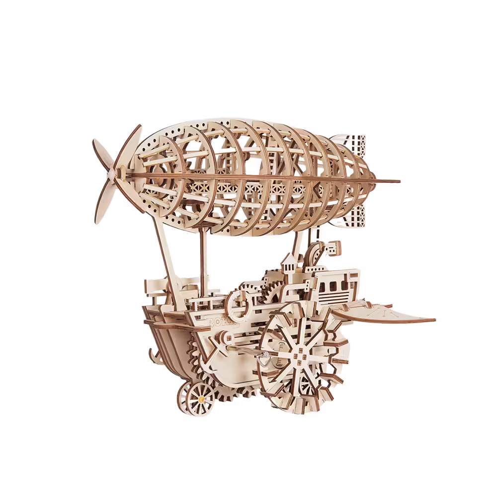 پازل چوبی مکانیکی ROKR طرح کشتی فضاییROKR Air Vehicle LK702