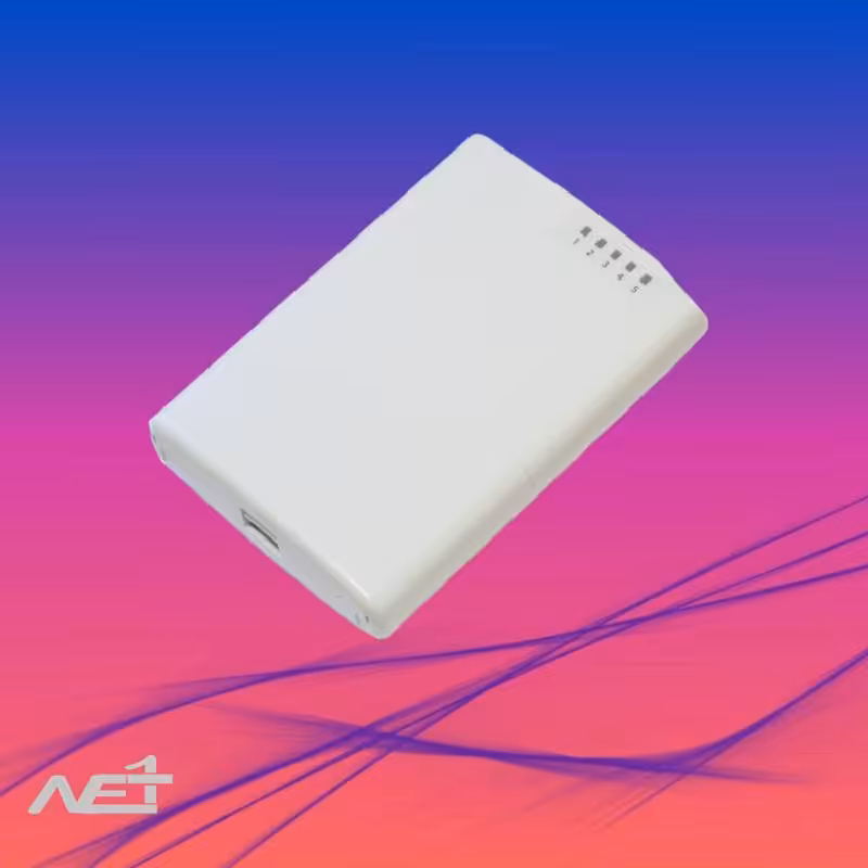 روتر میکروتیک PowerBox پنج پورت Poe مدل RB750P-PBr2