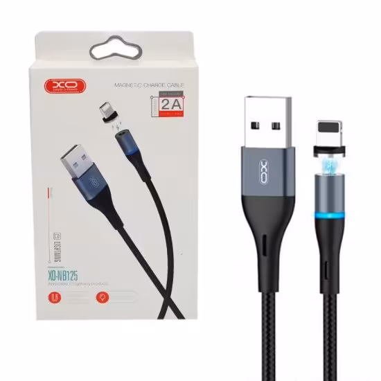 کابل مگنتی لایتنینگ (lightning) طول 1 متر ایکس او (XO) مدل XO-NB125

