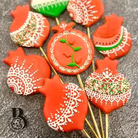 کوکی آیسینگی انار