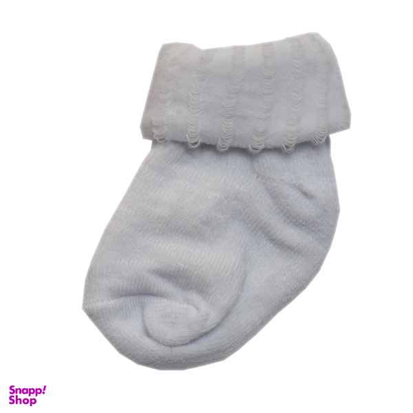 جوراب نوزادی مدل ساده کشی