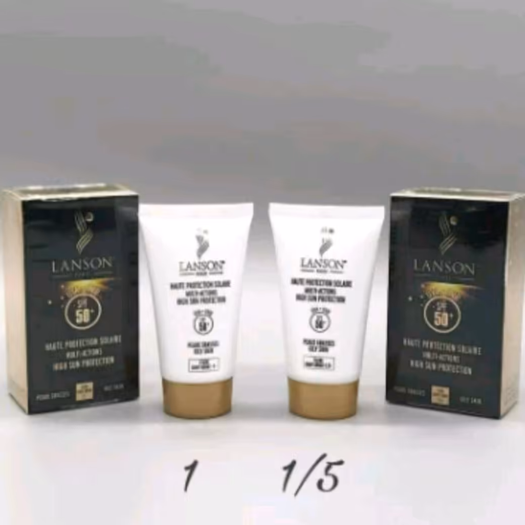 کرم ضد افتاب لانسون شماره 1.5LANSON