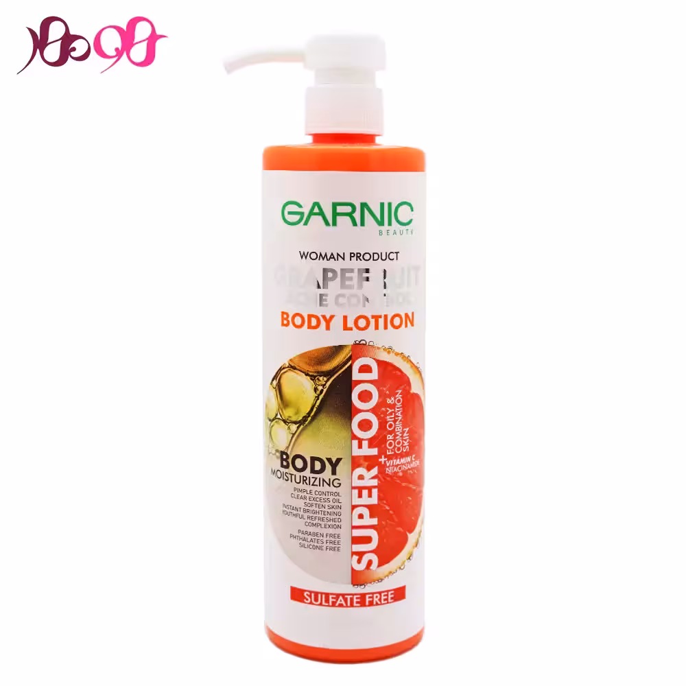لوسیون بدن ضد جوش گریپ فروت گارنیک GARNIC