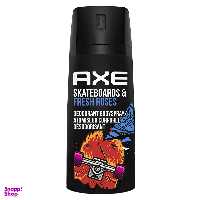 اسپری بدن مردانه آکس مدل skateboard حجم 150 میلی لیتر