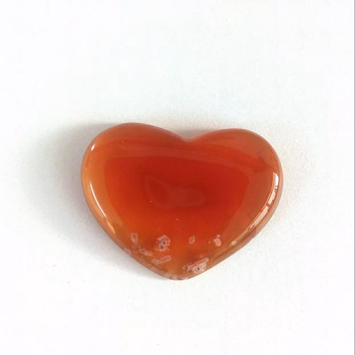 نگین سنگی عقیق قرمز برزیلی ، مناسب گردنبند