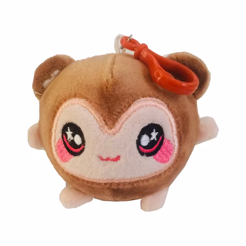 جاکلیدی خارجی  مدل اسکوییشی پولیشی طرح میمون کوچولو کلی وجزیی