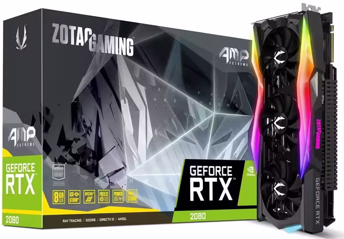کارت گرافیک زوتک مدل GeForce RTX 2080 AMP Extreme با حافظه 8 گیگابایت