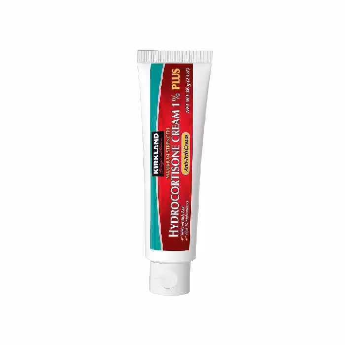 کرم مرطوب کننده و ضد خارش هیدروکورتیزون 1٪ پلاس کرکلند Kirkland