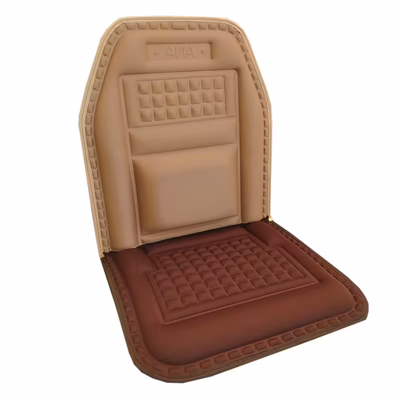 پشتی صندلی خودرو آنا مدل 1250 دو رنگ قهوه ای کرم بسته یک عددی