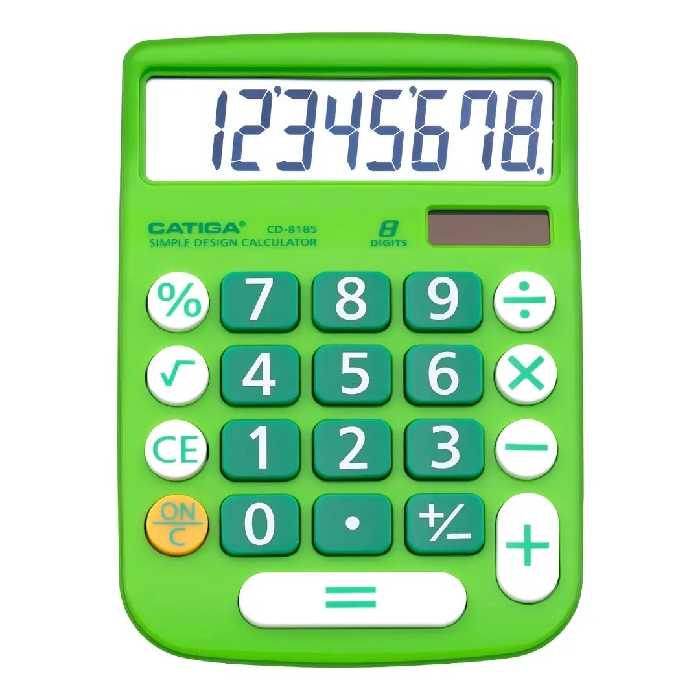 ماشین حساب مینی دسک تاپ 8 رقمی