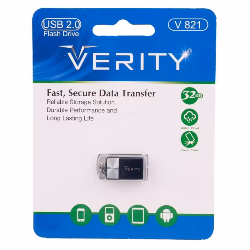 فلش مموری وریتی مدل V821 ظرفیت 32 گیگابایت