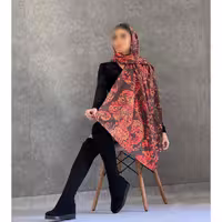 شال موهر وارداتی طرح سنتی لیانا