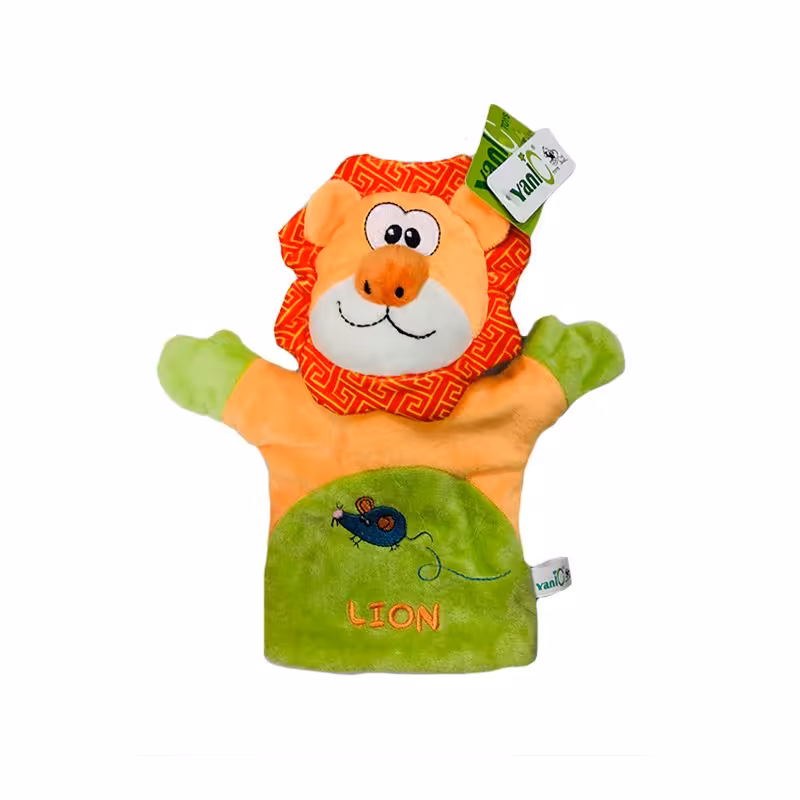 عروسک دستی و نمایشی شیر مدل 100132