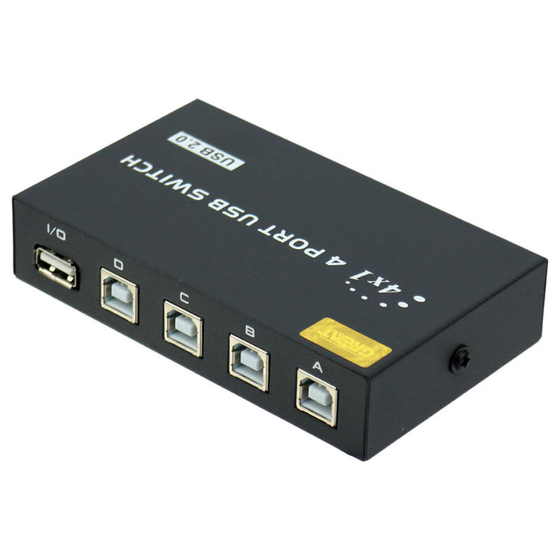 سوئیچ پرینتر 4 پورت USB دستیSwitch Printer 4 port USB2.0 Manual