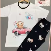 ست تیشرت شلوارک تمام چاپ