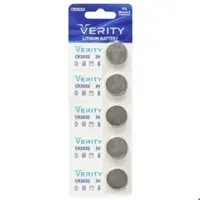 باتری سکه ای Verity CR2032 بسته 5 تایی