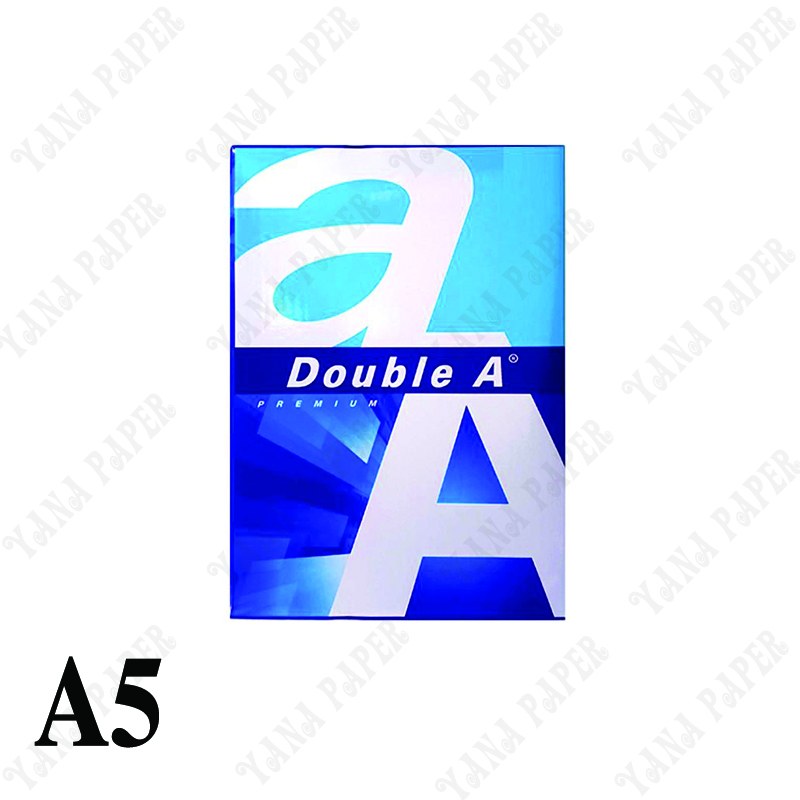 کاغذ A5 دابل آ  (دبل آ)  Double A - یک بسته 500 برگی 80 گرمی