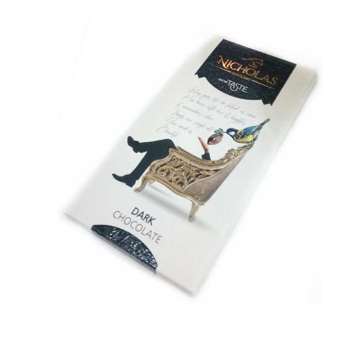 شکلات تابلت تلخ نیکولاس