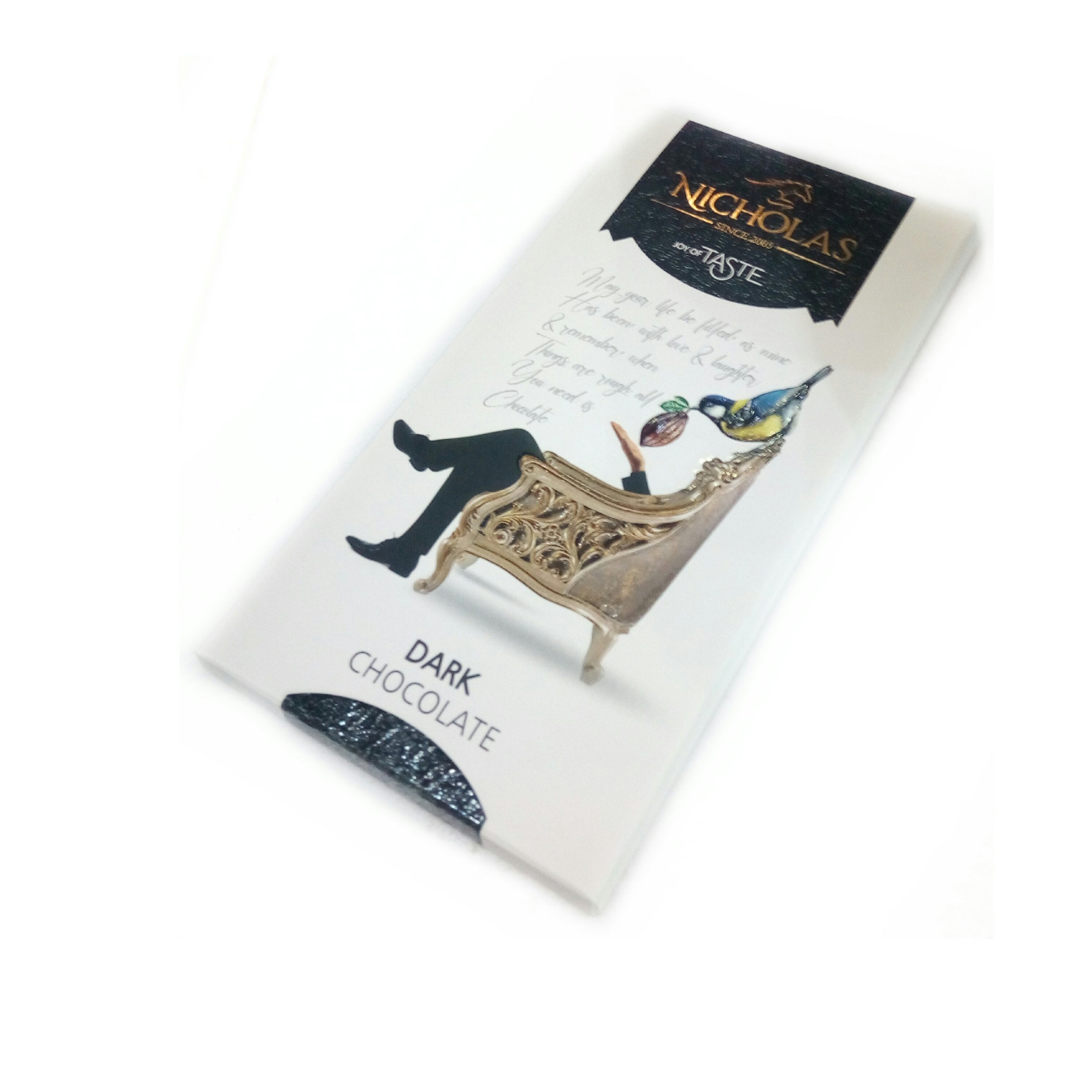 شکلات تابلت تلخ نیکولاس